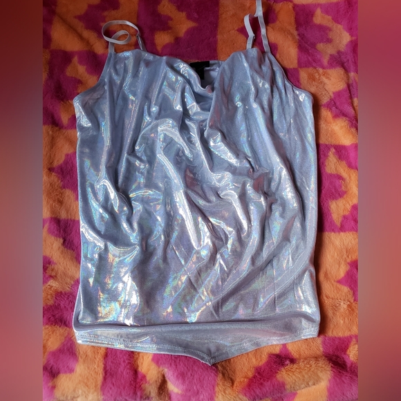 Torrid Liquid Shine Cowl Cami - Picture 2 of 6